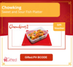 Chowking Sweet n Sour Fish Platter